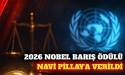 2026 Nobel Barış Ödülü Güney Afrikalı Navi Pillay'a verildi
