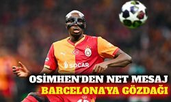 Osimhen'den Kasımpaşa sonrası Barcelona mesajı