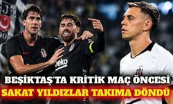 Beşiktaş'ta Kocaelispor maçı sakatlık raporu netleşti
