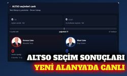 ALTSO seçim sonuçları Yeni Alanya'da canlı takip ediliyor