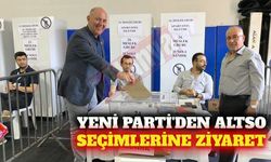 YENİ Parti İlçe Başkanı Kandemir ALTSO'da oyunu kullandı