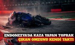 Toprak Razgatlıoğlu çıkan omzunu kendisi yerine taktı