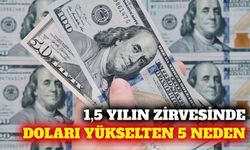 Dolar endeksi 1,5 yılın zirvesinde: Yükselişin 5 nedeni
