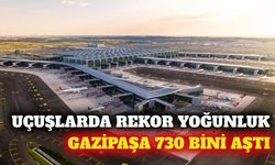 Havayolunda 193 milyon yolcu: Gazipaşa 730 bini geçti