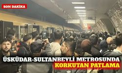Üsküdar-Sultanbeyli metrosunda kablo patlaması