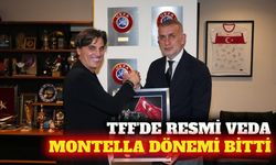 TFF'de resmi veda: Hacıosmanoğlu ve Montella vedalaştı