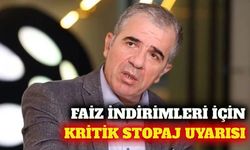 Ağaoğlu'ndan faiz ve stopaj uyarısı: İndirim için yer var