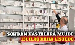 SGK 131 ilacı daha geri ödeme listesine aldı