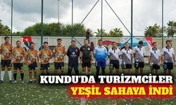 Kundu'da turizmcilerin futbol turnuvası başladı