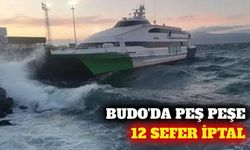 BUDO yarınki 12 seferini iptal etti