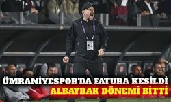 Ümraniyespor teknik direktör Albayrak ile yollarını ayırdı
