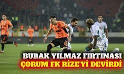 Burak Yılmaz yönetimindeki Çorum FK Rizespor'u 2-1 yendi