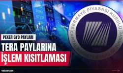 SPK'dan Tera Yatırım'ın Peker GYO paylarına işlem yasağı