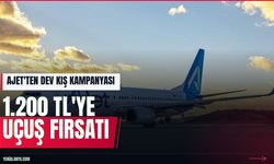 AJet'ten yurt içi uçuşlarda 1.200 TL'lik kış kampanyası