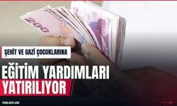 Şehit ve gazi çocuklarına 609 milyon liralık eğitim yardımı