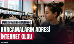 Efsane Cuma araştırması: Harcamaların yüzde 69'u internetten