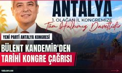 Yeni Parti Antalya Teşkilatı, 1. Olağan İl Kongresi İçin Gün Sayıyor