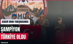 Askeri dron yarışmasında şampiyonluk Türkiye'nin oldu