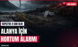 Kepez'de 4 can kaybı: Alanya ve çevresi için hortum uyarısı