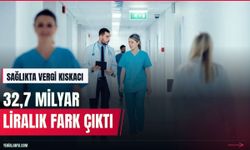 Sağlıkta vergi denetimi: 32,7 milyar TL matrah değişimi