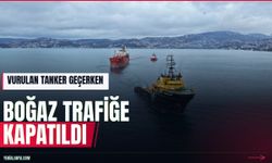 İstanbul Boğazı'nda tanker geçişi trafiği durdurdu