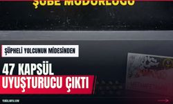 İzmir'de midesinde uyuşturucu taşıyan yolcu tutuklandı