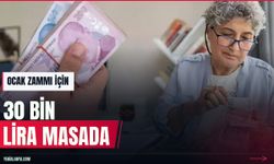 Ocak ayı emekli zammı için 30 bin lira senaryosu