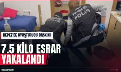 Kepez'de 7.5 kilo esrar ele geçirildi: 1 kişi tutuklandı