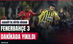 Fenerbahçe Kadıköy'de yıkıldı: Göztepe 3 dakikada maçı çevirdi