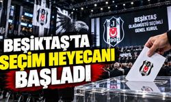 Beşiktaş'ta seçim heyecanı başladı