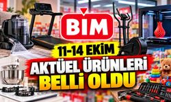 BİM 11-14 Ekim aktüel ürünleri belli oldu: Bu kez raflara dikkat çeken ürünler geliyor