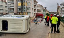 İki minibüs çarpıştı: Çoğu öğrenci 16 yaralı