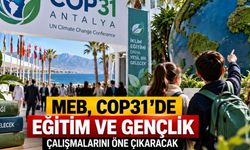 Antalya'da Düzenlenecek COP31'de Eğitim ve Gençlik Ön Planda Olacak