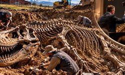 Tarlasını Kazarken Servet Buldu! Dinozor İskeletinin Değeri 444 Milyon TL