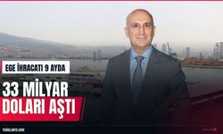 Ege ihracatı 9 ayda 33 milyar doları aştı