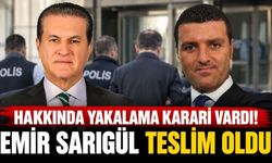 Hakkında yakalama kararı bulunan Emir Sarıgül emniyete gitti!