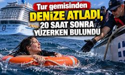 Tur Gemisinden Denize Atladı! 20 Saat Sonra Sağ Olarak Bulundu