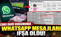 Canlı bahis vurgununda WhatsApp mesajları ifşa oldu! “Fena para yapacağız”