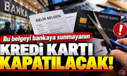 Banka hesabı ve kredi kartı olanlar dikkat! Bu belgeyi vermeyenlere işlem kısıtlaması gelebilir