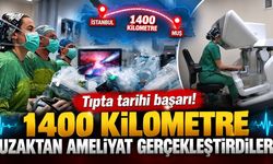 Tıpta tarihi başarı! 1400 kilometre uzaktan ameliyat gerçekleştirdiler