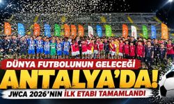 Dünya futbolunun geleceği Antalya'da! Genç yıldızlar kupalar için yarıştı