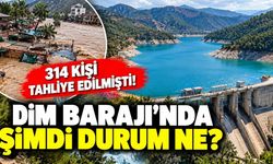 Alanya'da sel felaketinin izleri silinmedi! Gözler yeniden Dim Barajı'nda