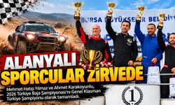 Alanyalı sporcular zirvede