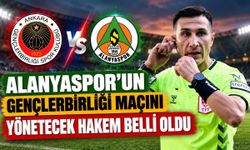 Alanyaspor’un Gençlerbirliği maçını yönetecek hakem belli oldu
