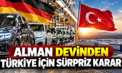 Alman devinden Türkiye için sürpriz karar! 6 yıl sonra yeniden harekete geçti