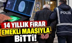 14 yıldır saklanıyordu! Emekli maaşı ve parmak izi ele verdi
