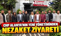 CHP Alanya’nın Yeni Yönetiminden Nezaket Ziyareti