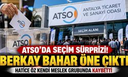 ATSO seçimlerinde dengeler değişti! Berkay Bahar öne çıktı, Hatice Öz'e büyük sürpriz
