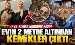 17 yıllık kayıp olayında korkunç keşif! Evin 2 metre altından kemikler çıktı