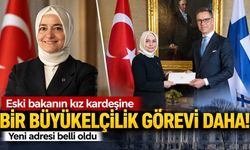 Eski Bakan Fatma Betül Sayan Kaya'nın kız kardeşi Finlandiya büyükelçisi olarak göreve başladı